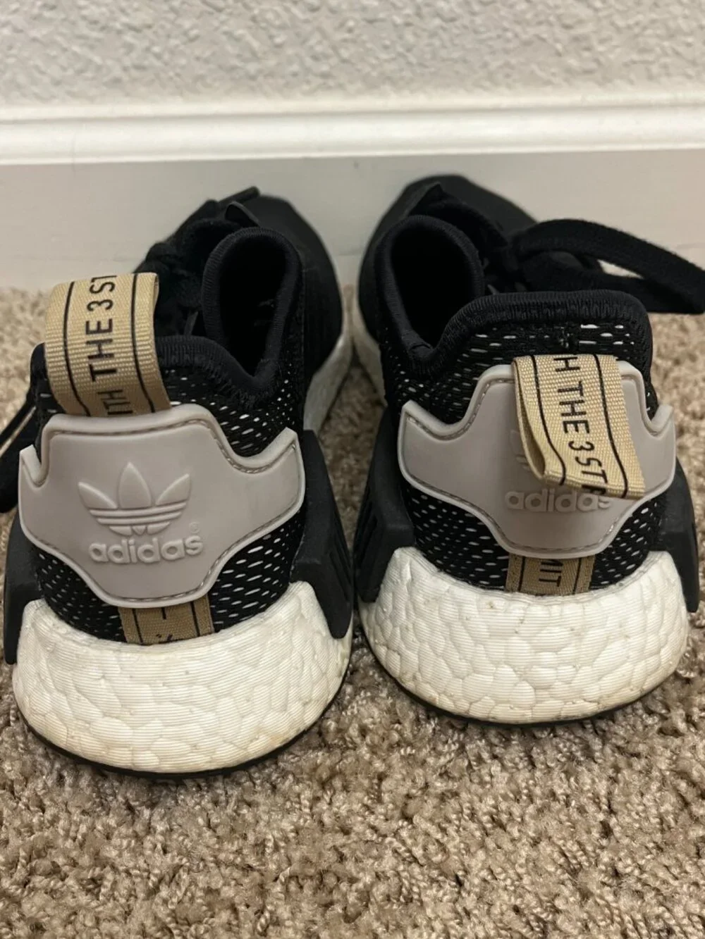 Adidas Black and Tan NMD R1